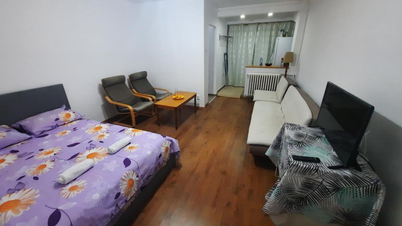 Lovely 1 Bedroom Apartment With Free Street Parking Bukares Bagian luar foto